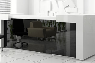 Corian Commercial Desk Units