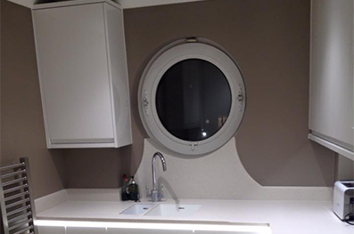 Corian kitchen refit