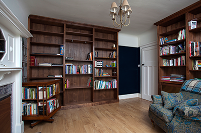 Library shelf design