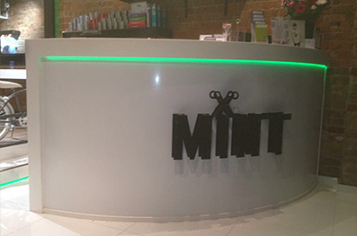 Shop bar installation